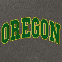 Oregon Throwback Design Classic Cotton Canvas Backpack