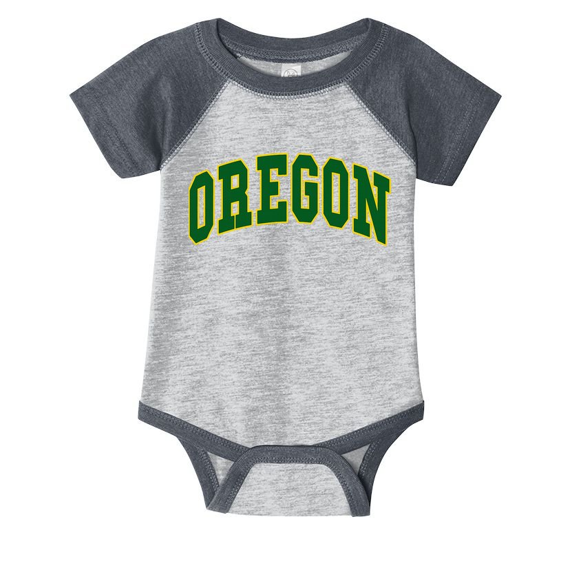 Oregon Throwback Design Classic Infant Baby Jersey Bodysuit