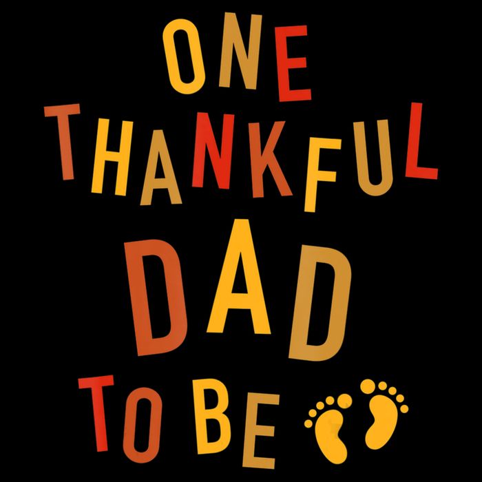One Thankful Dad To Be Thanksgiving Pregnancy Announcement Sustainable Bucket Hat