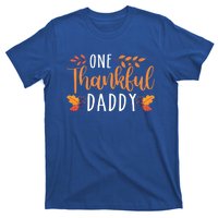 One Thankful Daddy Thanksgiving Day Family Matching Gift T-Shirt