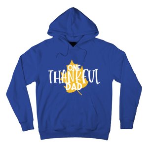 One Thankful Dad Cute Thanksgiving Family Matching Gift Hoodie