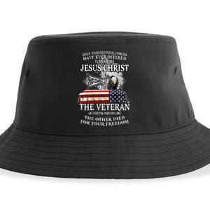 Only Two Defining Forces Have Ever Offered To Die For You Sustainable Bucket Hat