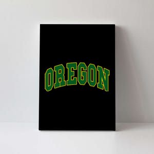 Oregon Throwback Design Canvas