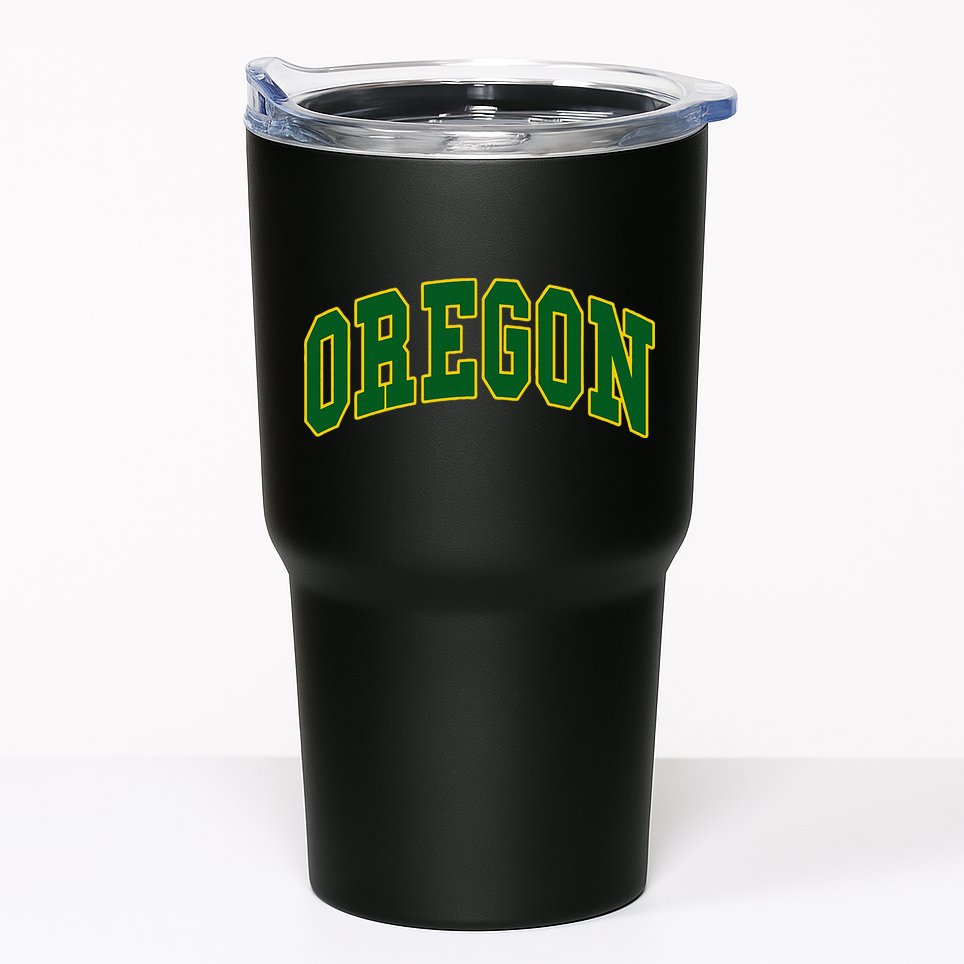 Oregon Throwback Design Tumbler