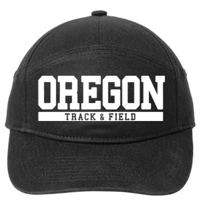 Oregon Track Field 7-Panel Snapback Hat