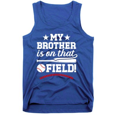 On That Field Baseball Brother Of A Baseball Player Gift Tank Top