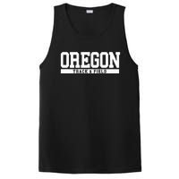 Oregon Track & Field PosiCharge Competitor Tank