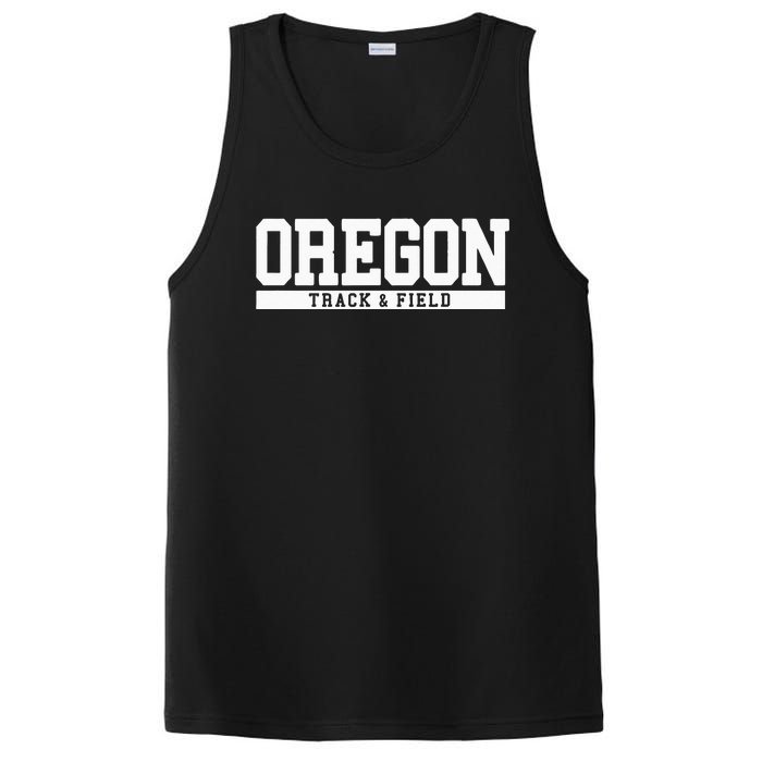 Oregon Track & Field PosiCharge Competitor Tank