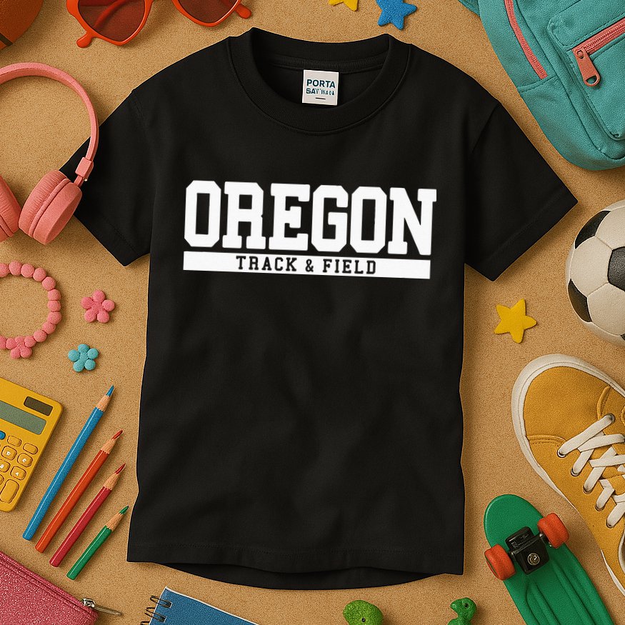 Oregon Track & Field Kids T-Shirt