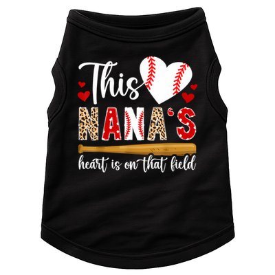 On That Field Baseball Nana Of A Baseball Player Nana Doggie Tank