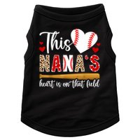 On That Field Baseball Nana Of A Baseball Player Nana Doggie Tank