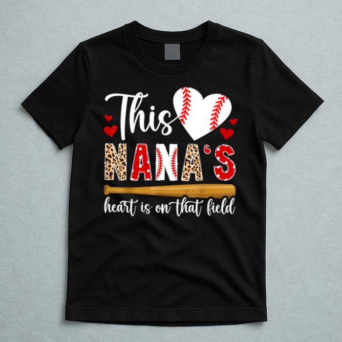 On That Field Baseball Nana Of A Baseball Player Nana T-Shirt