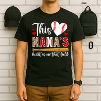 On That Field Baseball Nana Of A Baseball Player Nana T-Shirt