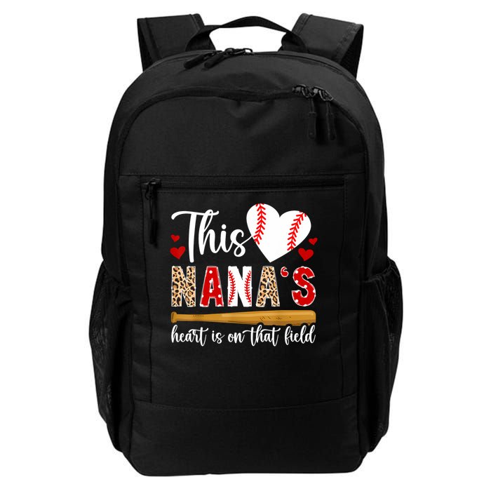On That Field Baseball Nana Of A Baseball Player Nana Backpack