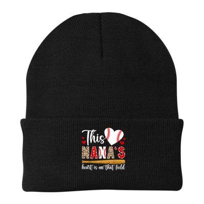 On That Field Baseball Nana Of A Baseball Player Nana Beanie
