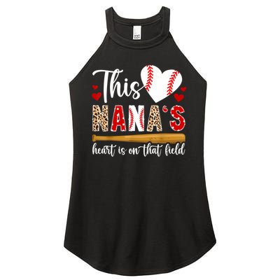 On That Field Baseball Nana Of A Baseball Player Nana Women's Perfect Tri Rocker Tank