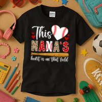 On That Field Baseball Nana Of A Baseball Player Nana Kids T-Shirt