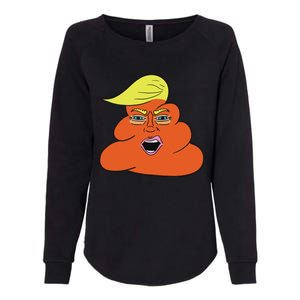 Orange Turd Funny President Trump Funny Political Womens California Wash Sweatshirt