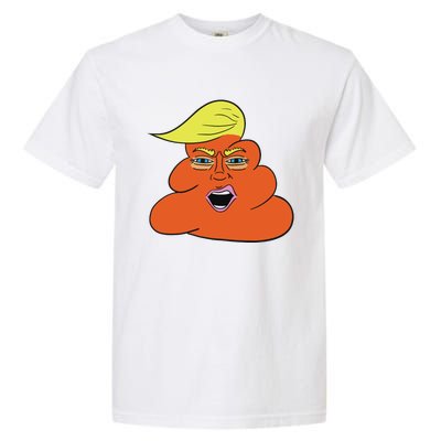 Orange Turd Funny President Trump Funny Political Garment-Dyed Heavyweight T-Shirt