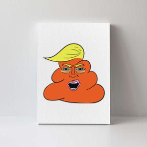 Orange Turd Funny President Trump Funny Political Canvas