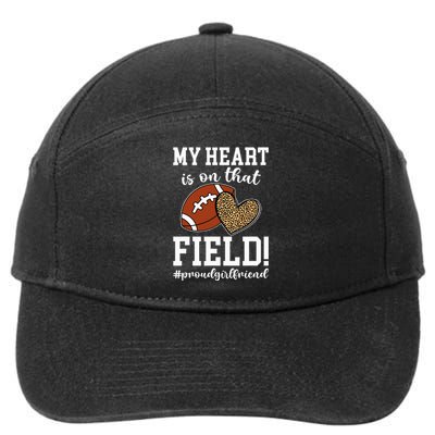 On That Field Football Girlfriend Of A Football Player 7-Panel Snapback Hat