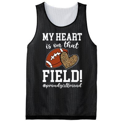 On That Field Football Girlfriend Of A Football Player Mesh Reversible Basketball Jersey Tank