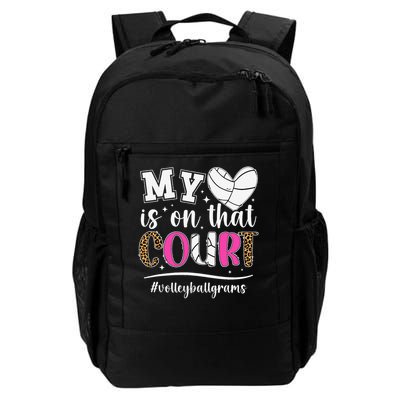 On That Field Volleyball Grams Of A Volleyball Player Grams Daily Commute Backpack