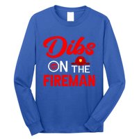 On The Fire Funny Firefighter Firefighting Graphic Gift Long Sleeve Shirt