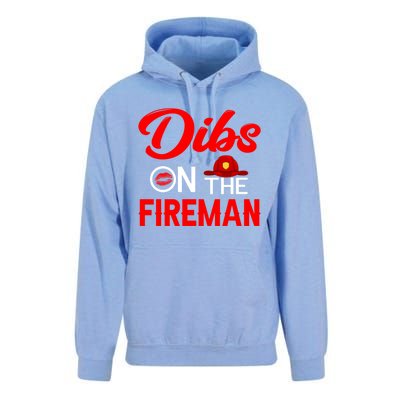 On The Fire Funny Firefighter Firefighting Graphic Gift Unisex Surf Hoodie