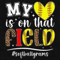 On That Field Softball Grams Of A Softball Player Grams Ladies PosiCharge Tri-Blend Wicking Tank