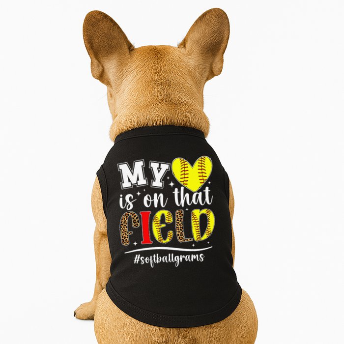On That Field Softball Grams Of A Softball Player Grams Doggie Tank