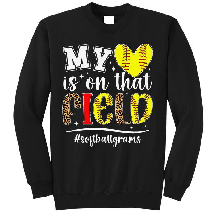On That Field Softball Grams Of A Softball Player Grams Sweatshirt