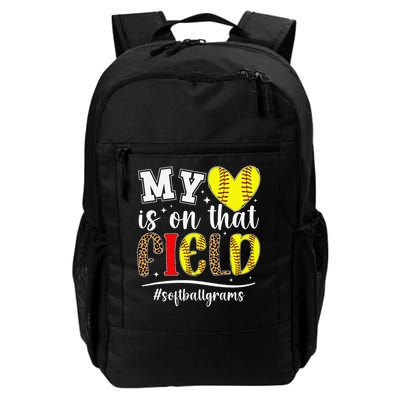 On That Field Softball Grams Of A Softball Player Grams Daily Commute Backpack