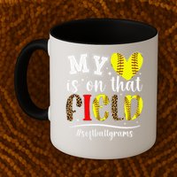 On That Field Softball Grams Of A Softball Player Grams Mug