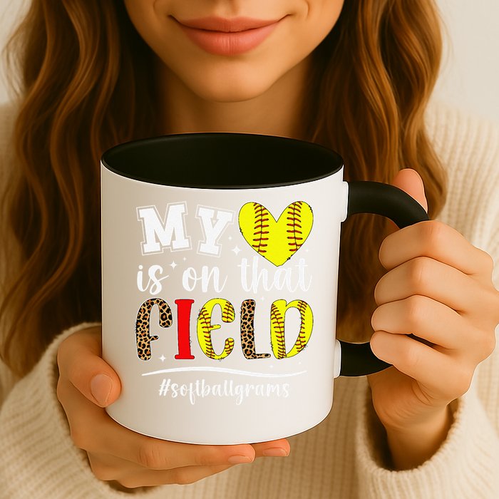 On That Field Softball Grams Of A Softball Player Grams Mug