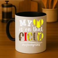 On That Field Softball Grams Of A Softball Player Grams Mug