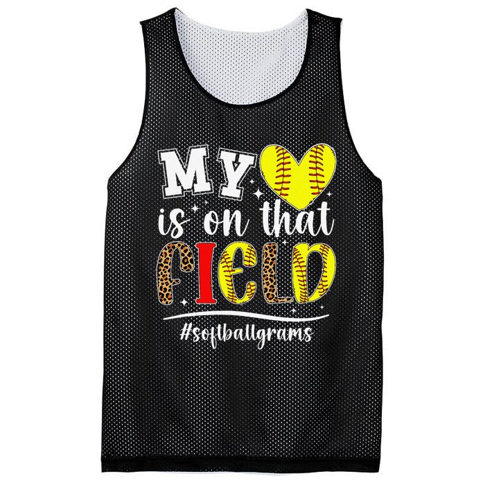 On That Field Softball Grams Of A Softball Player Grams Mesh Reversible Basketball Jersey Tank