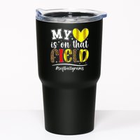 On That Field Softball Grams Of A Softball Player Grams Tumbler
