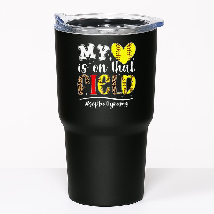 On That Field Softball Grams Of A Softball Player Grams Tumbler