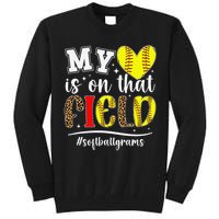 On That Field Softball Grams Of A Softball Player Grams Tall Sweatshirt