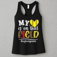 On That Field Softball Grams Of A Softball Player Grams Womens Tank Top