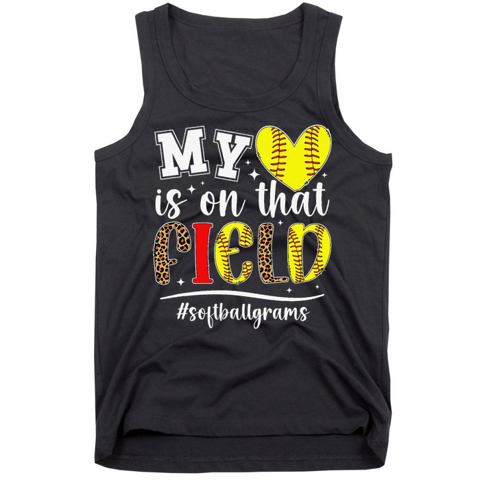 On That Field Softball Grams Of A Softball Player Grams Tank Top