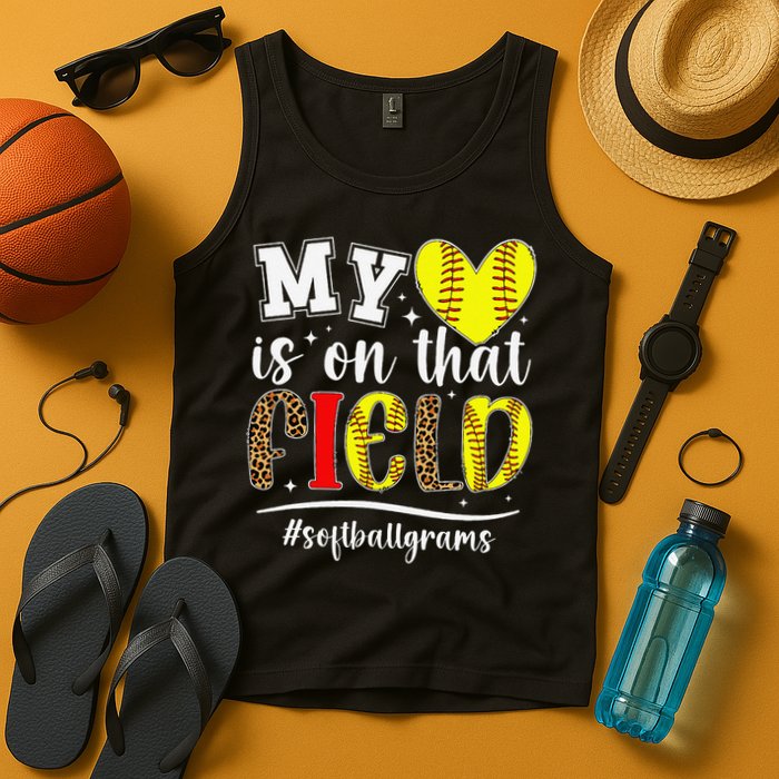 On That Field Softball Grams Of A Softball Player Grams Tank Top