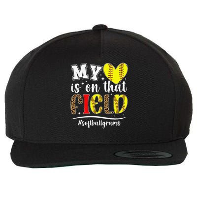 On That Field Softball Grams Of A Softball Player Grams Wool Snapback Cap