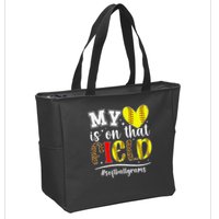 On That Field Softball Grams Of A Softball Player Grams Zip Tote Bag
