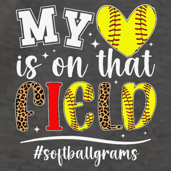 On That Field Softball Grams Of A Softball Player Grams Vector Backpack