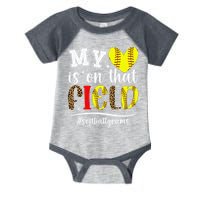 On That Field Softball Grams Of A Softball Player Grams Infant Baby Jersey Bodysuit