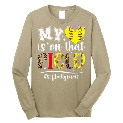 On That Field Softball Grams Of A Softball Player Grams Long Sleeve Shirt