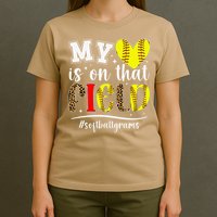 On That Field Softball Grams Of A Softball Player Grams T-Shirt