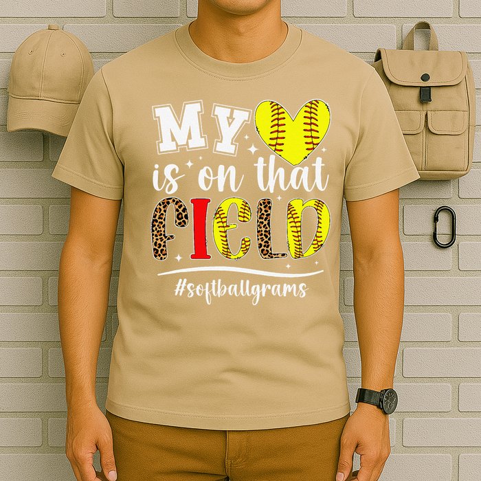On That Field Softball Grams Of A Softball Player Grams T-Shirt